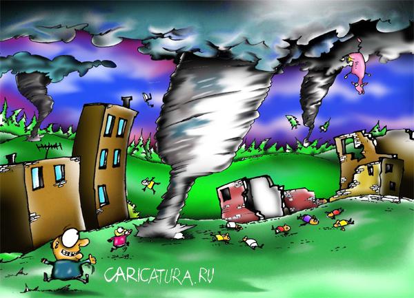 Карикатура "Ураган", Kristaps Auzenbergs
