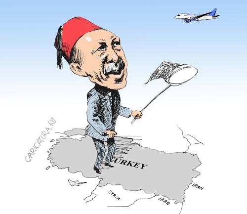 Карикатура "Эрдоган 2012", Валерий Осипов