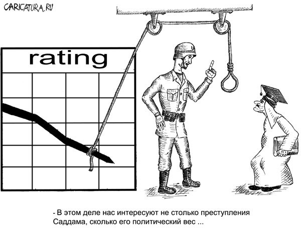 Карикатура "Политический вес", Роман Якимкин