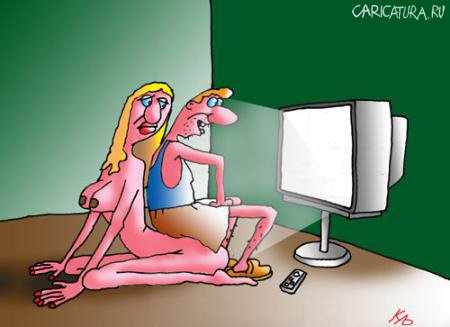 Карикатура "Кресло", Серик Кульмешкенов