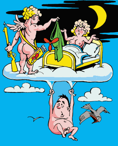 Карикатура "Карлсон", Александр Никитин