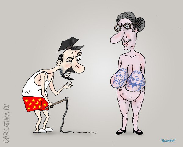Карикатура "Знакомые лица", Валерий Тарасенко