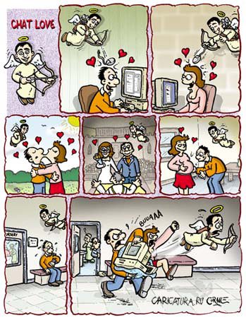 Комикс "Chat Love", Santiago Cornejo
