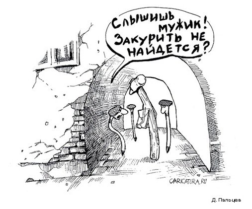 Карикатура "Гоп-стоп", Дмитрий Пальцев
