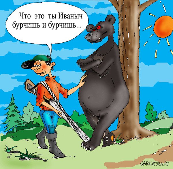 Карикатура "Иваныч...", Дмитрий Пальцев