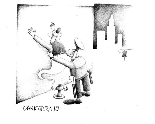 Карикатура "Дух", Желько Пилипович