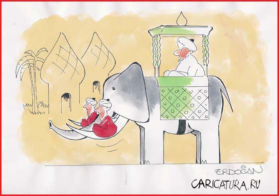 Карикатура "Слоник", Erdogan Basol