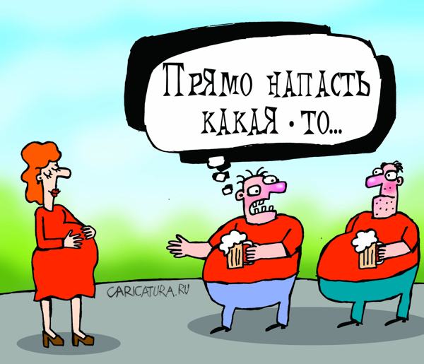Карикатура "Напасть", Артём Бушуев