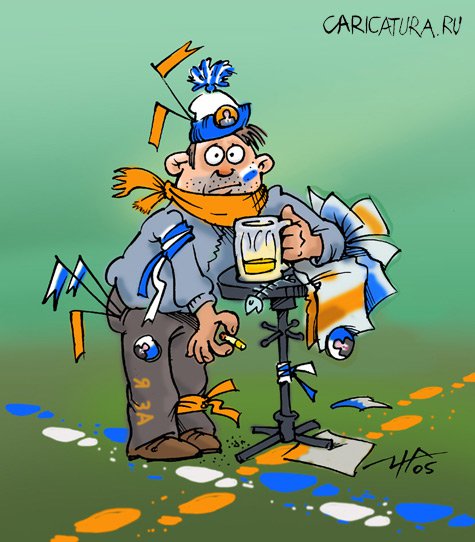 Карикатура "Я -за!", Андрей Чернявский