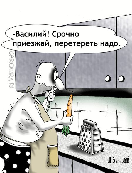 Карикатура "Тёрки", Борис Демин