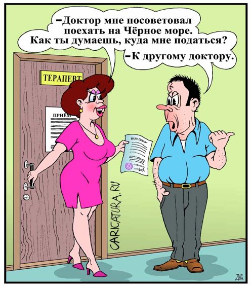 Карикатура "Выбор", Виктор Дидюкин