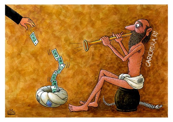 Карикатура "Факир", Махмуд Эшонкулов