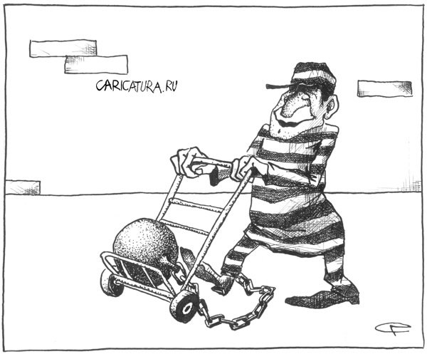 Карикатура "Находчивый", Сергей Рафальский