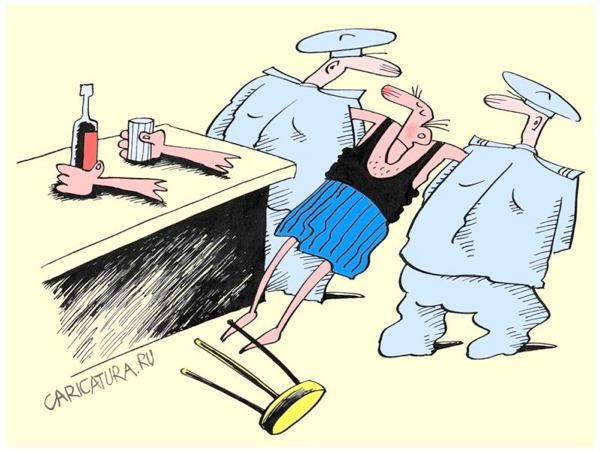 Карикатура "Без слов", Виктор Иноземцев