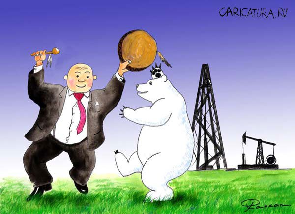 Карикатура "Без слов", Олег Хархан