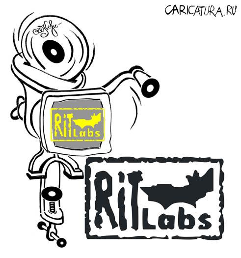 Карикатура "Ritlabs", Олег Корсунов