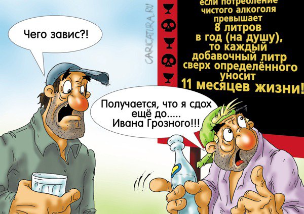Карикатура "Горец", Александр Ермолович