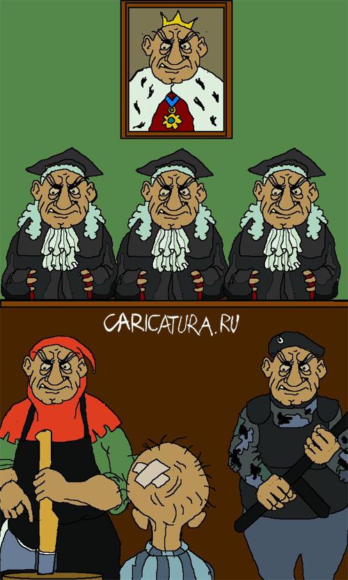 Карикатура "Лицо власти", Кирилл Миронов