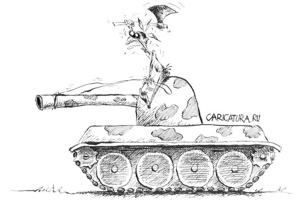 Карикатура "Воин", Мирослав Мирчев