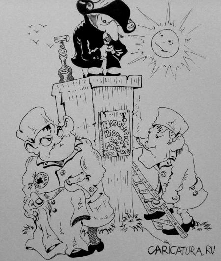 Карикатура "Клиент", Константин Мухоморов