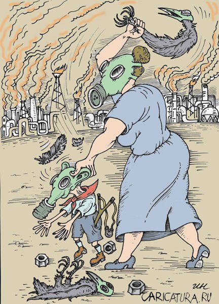 Карикатура "Кузькина мать", Игорь Никитин