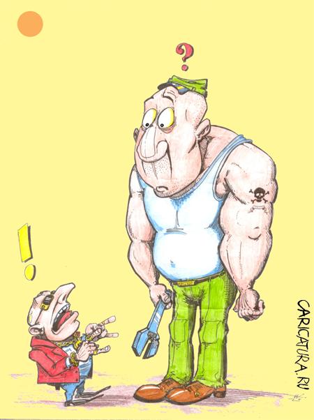 Карикатура "Хороший ПОНТ дороже денег", Александр Никитюк