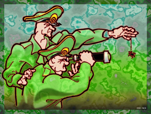 Карикатура "Стратегия", Сергей Орлов