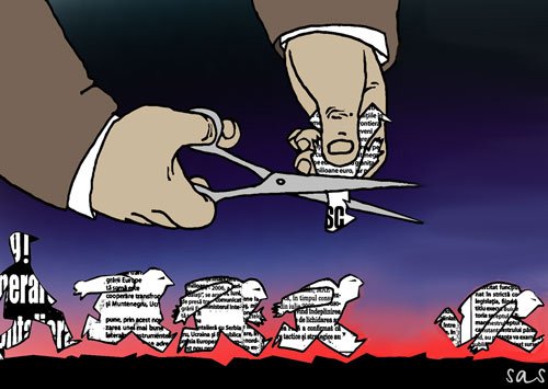 Карикатура "Летять утки - 1", Сергей Самсонов