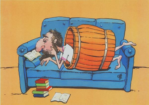 Карикатура "Диоген", Сергей Сиченко