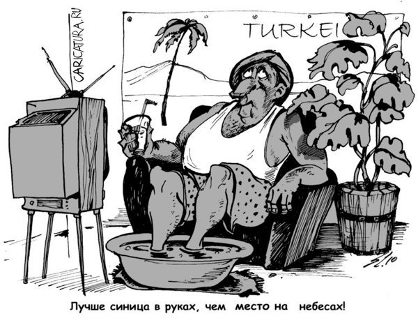 Карикатура "Путешествие", Вячеслав Шляхов