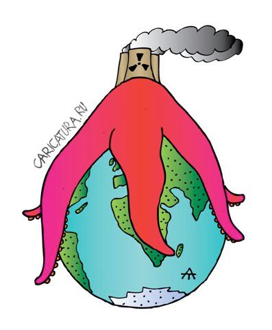 Карикатура "Земля", Алексей Талимонов
