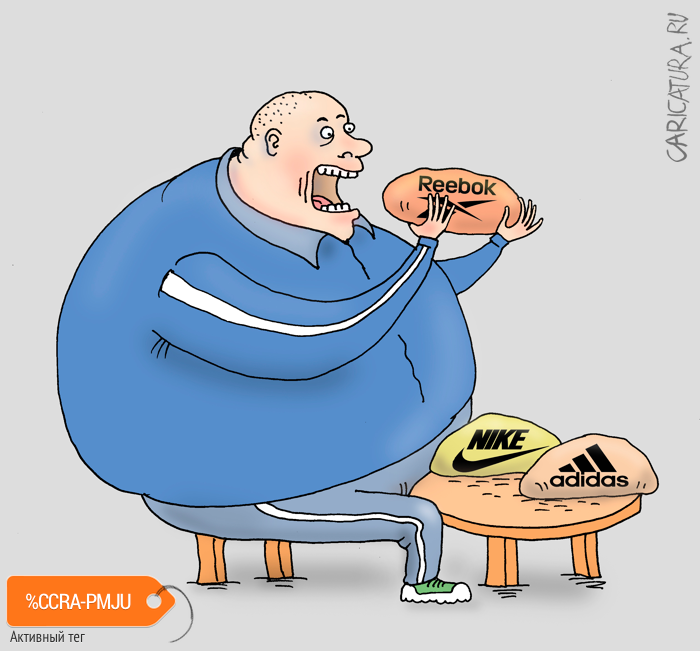 Карикатура "Фирменное блюдо", Валерий Тарасенко