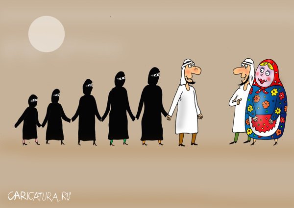 Карикатура "Турецкий контргамбит", Валерий Тарасенко