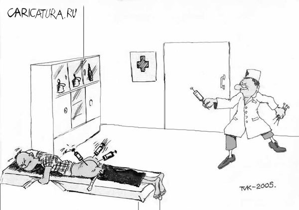 Карикатура "Дартс", Мавлюд Таштанов