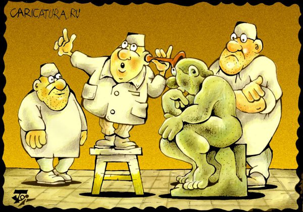 Карикатура "Мечтать не вредно", Петр Тягунов