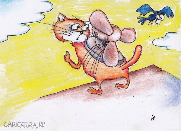 Карикатура "Дайте обратный отсчет!", Андрей Василенко