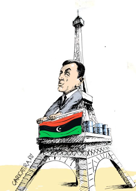 Шарж "Саркози - победитель!", Валерий Осипов